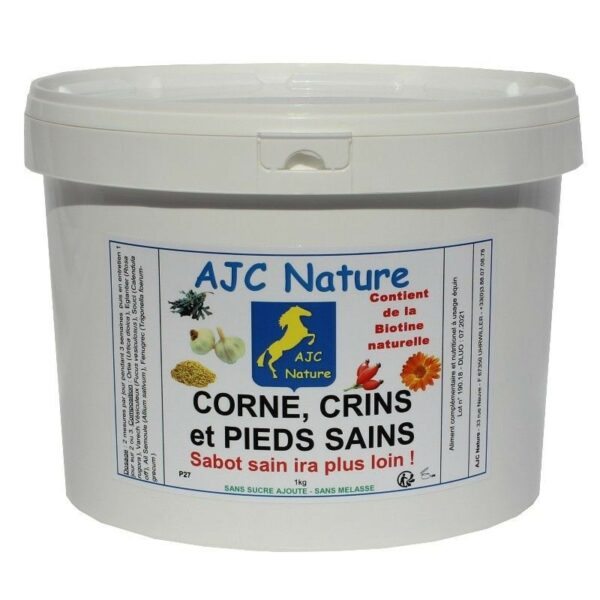 Soins AJC Corne, Crins et Pieds sains